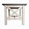 Flash Furniture Square 21.75 W, 21.75 L, Rubberwood (Parawood), Acacia Gray Top/Rustic White Frame LFS-4002-GRYWHT-GG - alternate 2